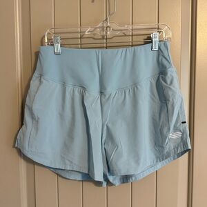 (NWOT) Sky Blue Women's Athletic Shorts from Selkirk